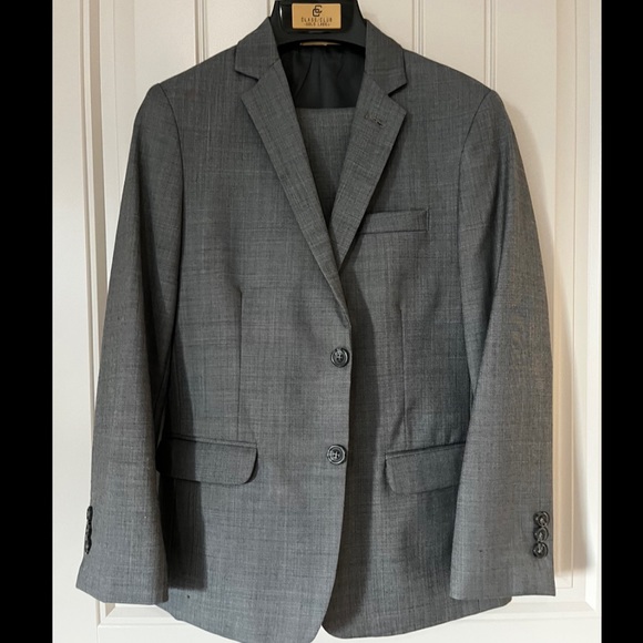 Formal, Party, Boy’s Suit, ClassClub, Dark Gray, Jacket...